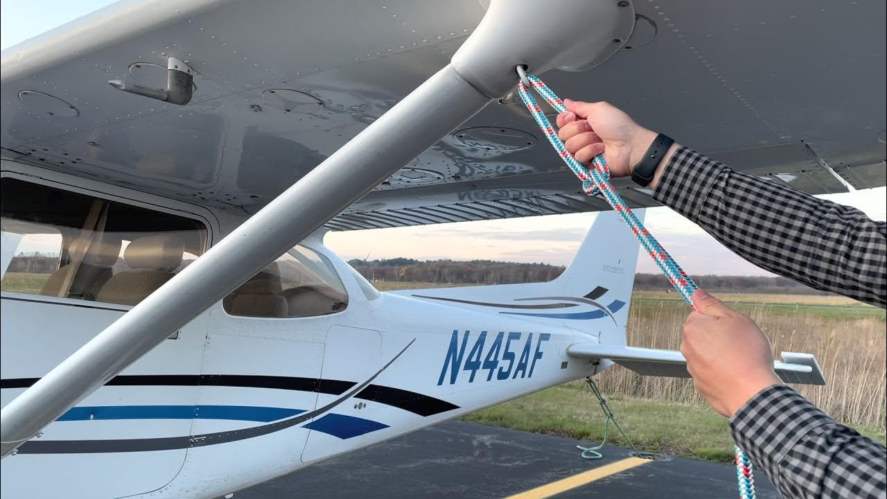 How to Tie Down an Airplane 