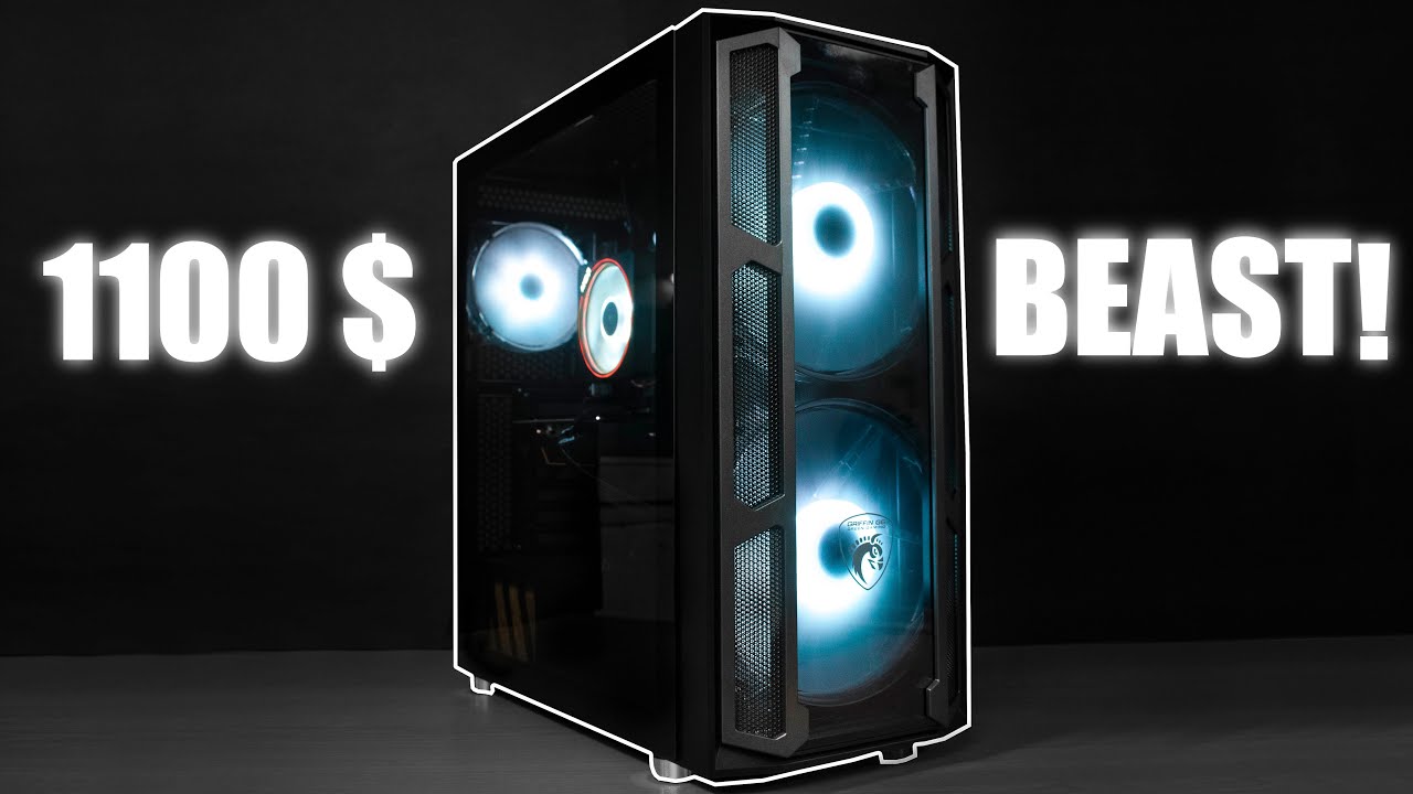 MY 1100$ PC BUILD l [CINEMATIC B-ROLL]