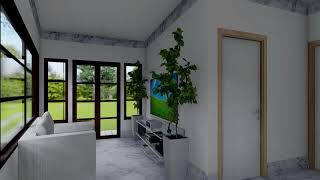 Diseño De Casa De 7X15, Cobán Tomtem, Alta Verapaz.