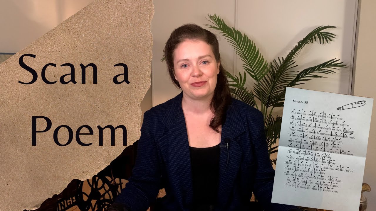 How to Scan Poetry and Not Stress Out - YouTube