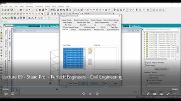 Staad Pro Lecture-9 - Staad Output File Read and Beam Or Column Reinforcement Data.