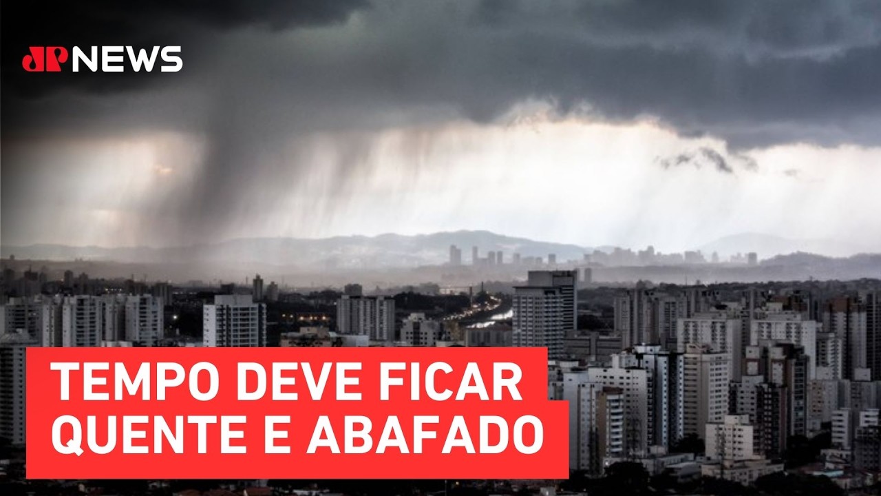 Previsão do tempo em SP: Chances de pancadas de chuva, raios e trovões
