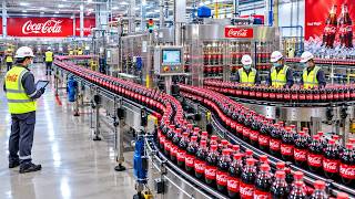 Inside the Coca-Cola Factory: Automated Bottling Process & Quality Control in HD