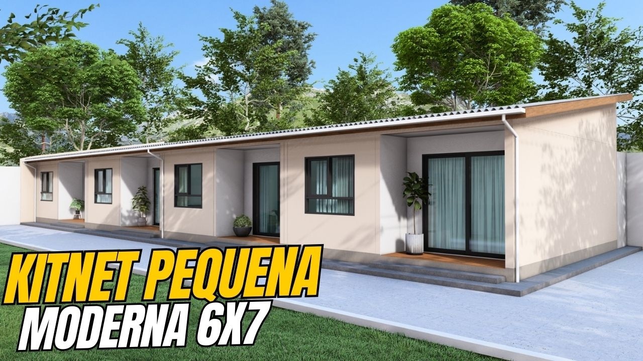 KITNET PEQUENA 6X7| Kitnet Pequena e Moderna