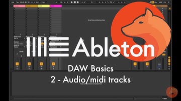 Ableton Live Hướng dẫn - MIDI- và Audio tracks