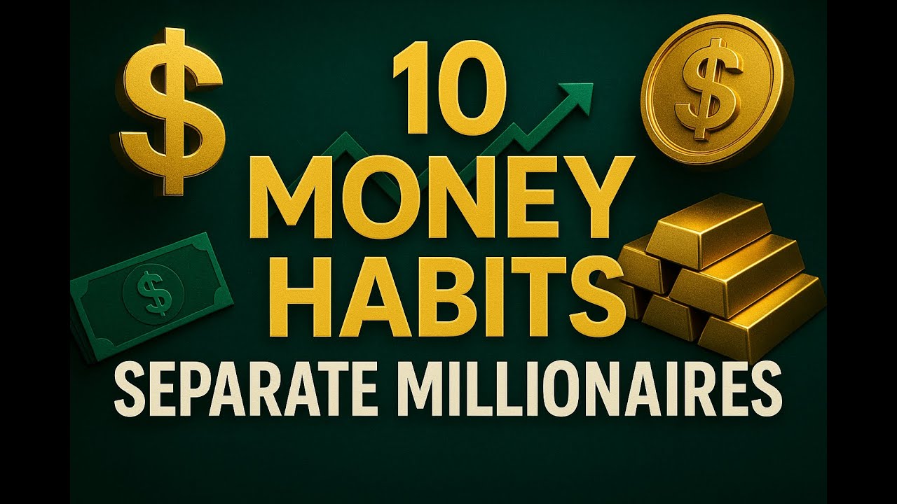 10 Money Habits That Separate Millionaires from Everyone Else - YouTube