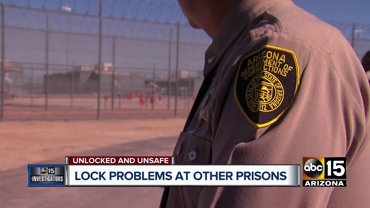 New video from Arizona's Winslow prison more broken cell door locks