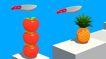Slice It All Gameplay! Very Satisfying and Relaxing ASMR Slicing Video
