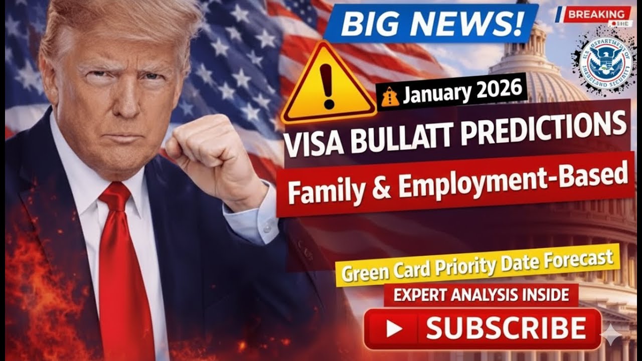 January 2026 Visa Bulletin PREDICTIONS/Family & Employment-Based Green Card Priority Date Forecast