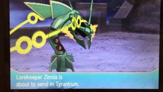 Pokemon Alpha Sapphire Battle Zinnia 2