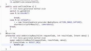 Android Application Development Tutorial   40   Getting Data from a different Activity