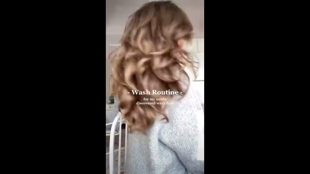 Wavy Hair Wash Routine In 60 Seconds