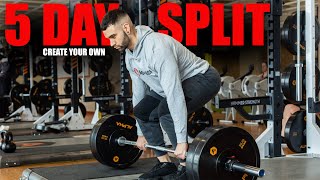 Create Your Own 5 Day Workout Split | Explained