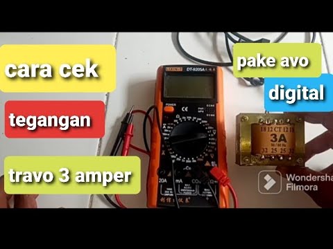 CARA CEK TEGANGAN