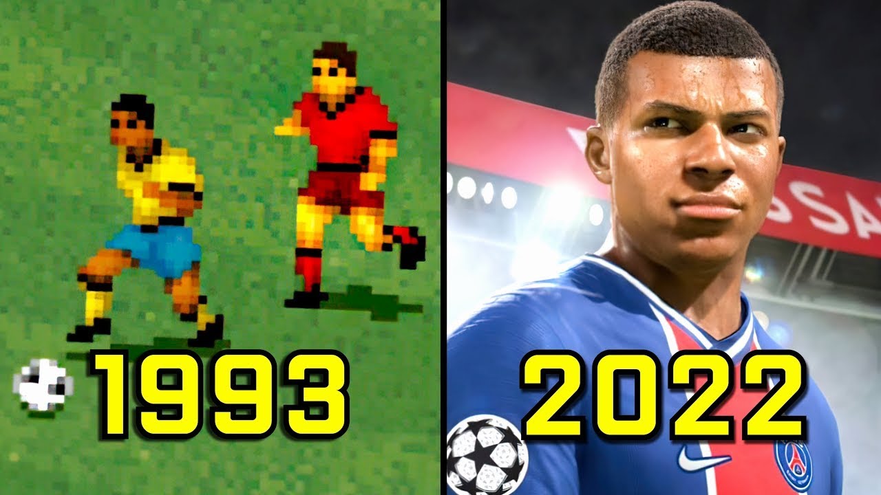 The evolution of FIFA games [1993 – 2022]