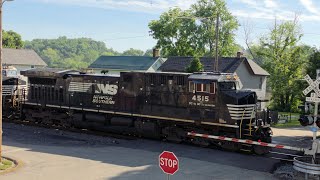 Double Header Norfolk Southern Coal Train Empties Returning to the Coal Loop 