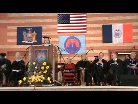 At the Graduation Day on June 12, 2009, at Kingsborough Community College we had amazing speakers such as our College President Dr. Regina Peruggi, Dr. Jill Biden, Mayor Michael Bloomberg, US Senator Charles Schumer, Brooklyn Borough President Marty Markowitz, and others..