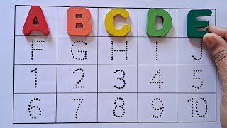 abcde | alphabets | phonics song | counting 1 to 10 | abcd