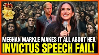 EMBARASSMENT! Meghan Markle Speech FAIL Proves SHE CAN'T EVEN ACT!? Offending Invictus Games Vets!