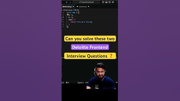 #day64 - Can you solve these #javascript questions asked in #deloitte interview #coding #frontend