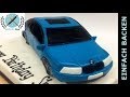 3D Auto Torte | Car cake | mit Anleitung und Rezept