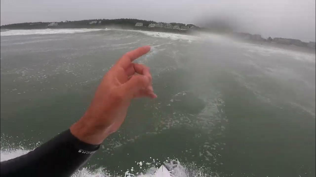 Summer crowds at Higgins Beach YouTube