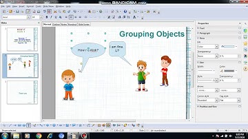 NSQF IT (X) Session 7 : Grouping Objects (Open office presentation)
