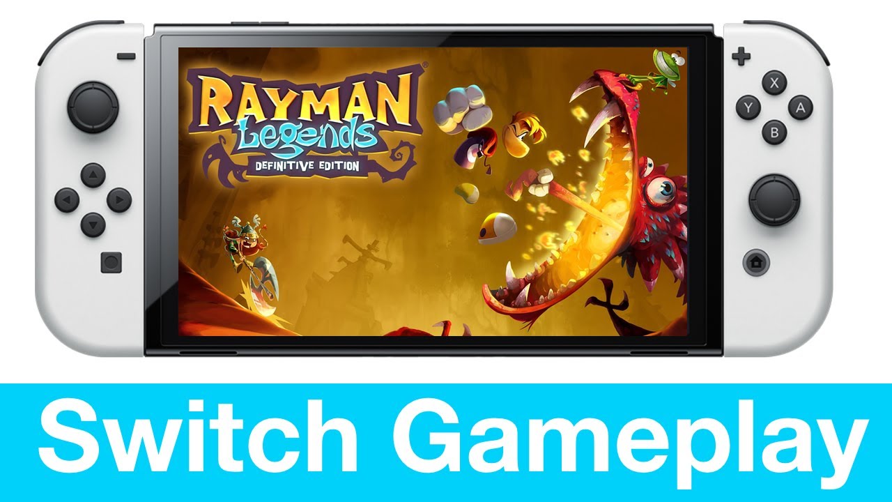 Rayman Legends Definitive Edition - Nintendo Switch OLED Gameplay