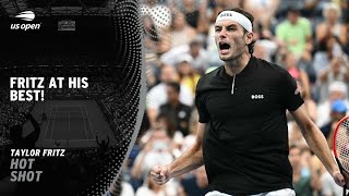 Fritz Wins Crazy Net Exchange Against Zverev | 2024 US Open