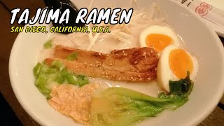 Tajima Ramen - One Of San Diego's Best Ramen Places!!! -  San Diego, CA USA | Food Tours