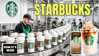 How Starbucks Coffee Is Made - From Zero Brewed Coffee to 41,000 Stores