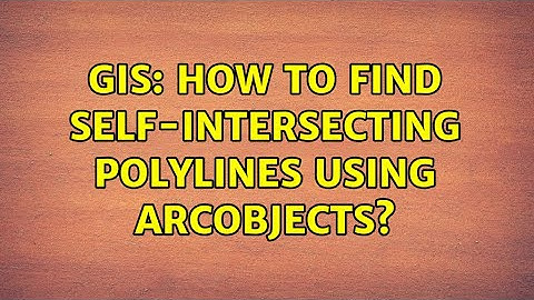 GIS: How to find self-intersecting polylines using ArcObjects? (2 Solutions!!)