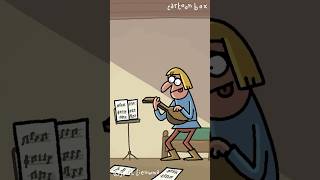 Playing Her Favorite Song ❤️ #shorts #cartoonbox #animation