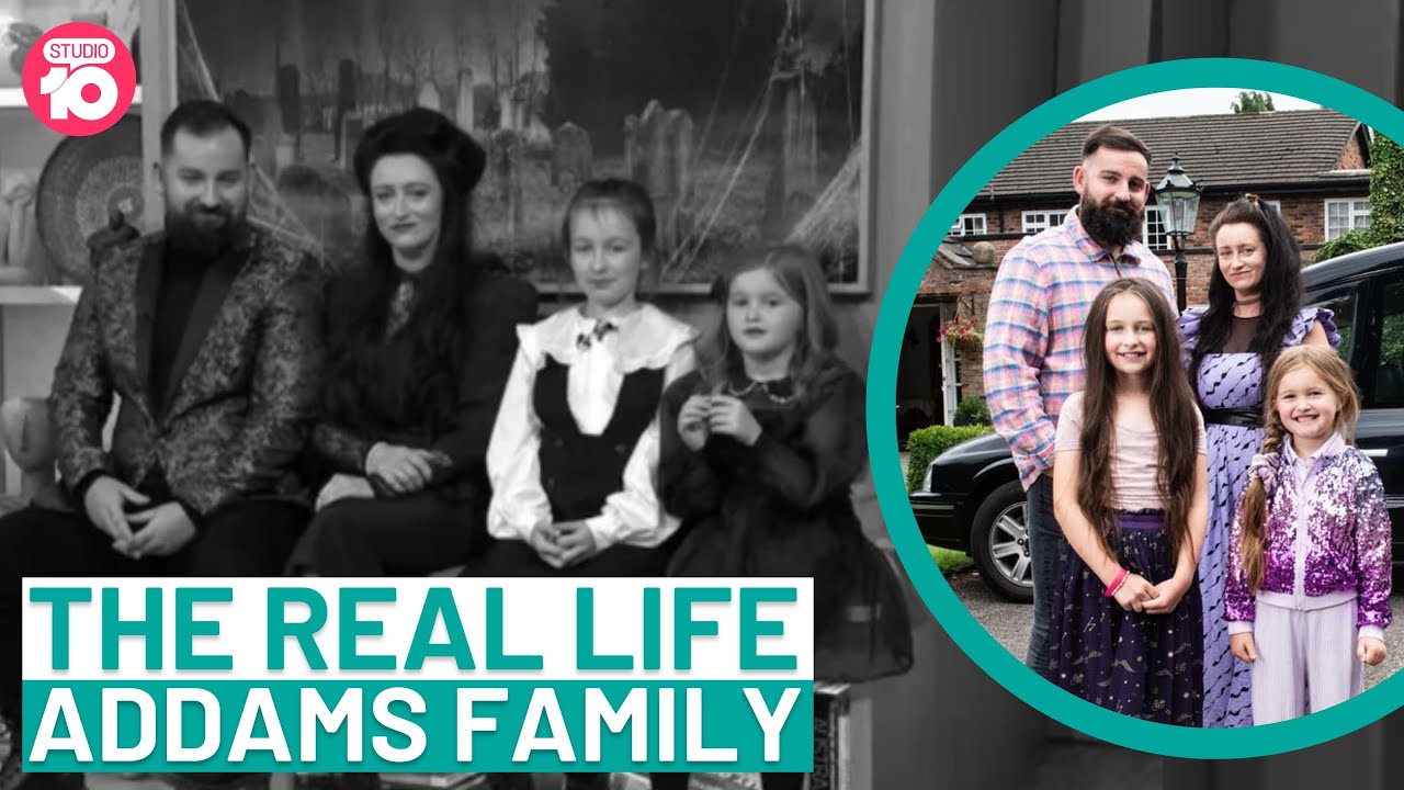 Meet The Real Life Addams Family Studio 10 YouTube Meet The Real Life Addams Family Studio 10 YouTube