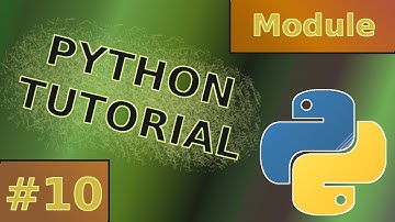 Python Tutorial #10  |  Packages/Module Importieren |  Deutsch