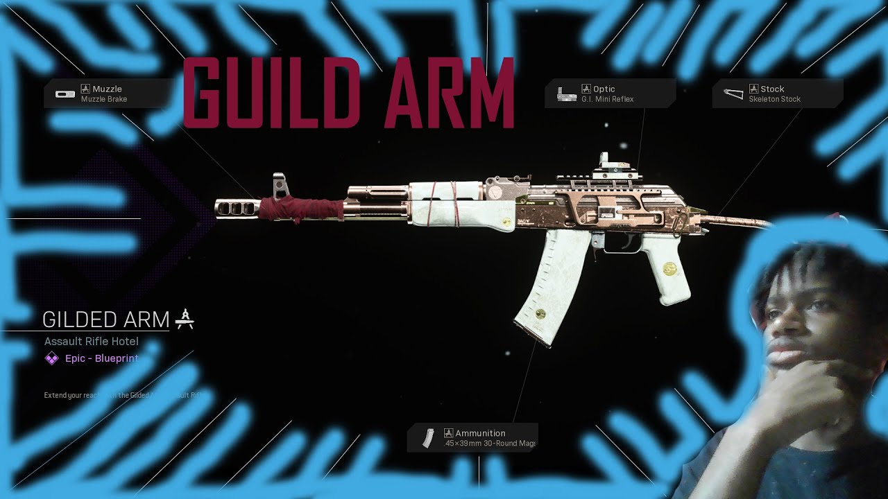 The Gilded Arm Is Actullay Good!!!!!(Call Of Duty Modern Warfare)