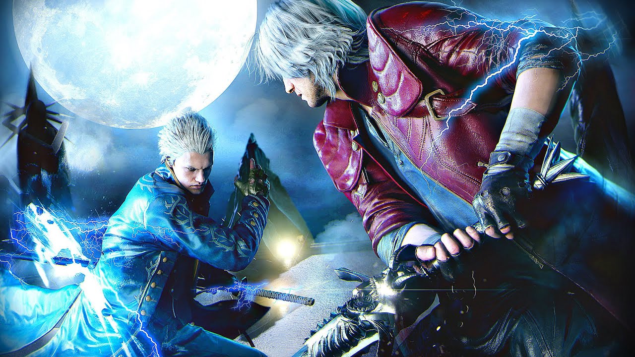 Who Would Win in this Fight DMC3 Vergil with Power Stone Vs DMC 5