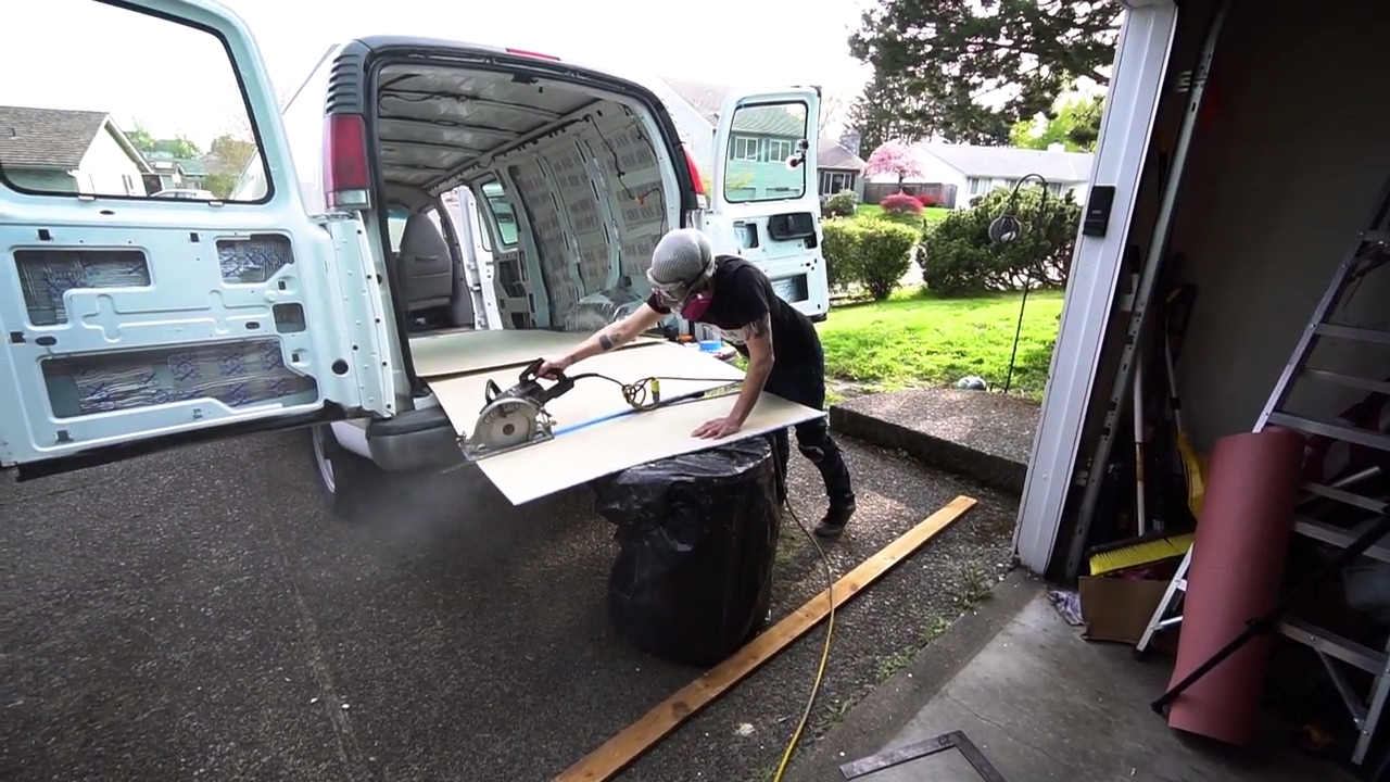 Custom Van Paneling Templates And Cutting Custom Van Paneling Templates And Cutting
