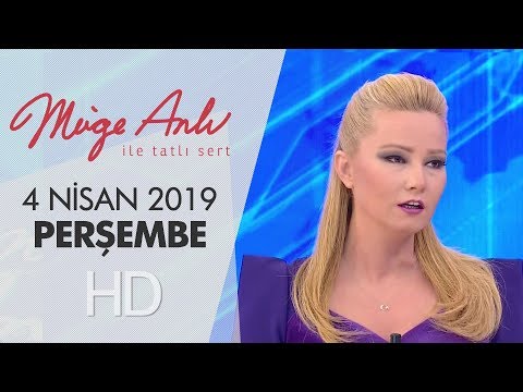 Müge Anlı ile Tatlı Sert 4 Nisan 2019 | Perşembe