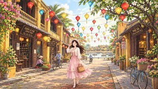  A Magical Day in Hoi An, Vietnam| Lanterns, Coffee & Timeless Streets| Ghibli-Style AI Travel Story