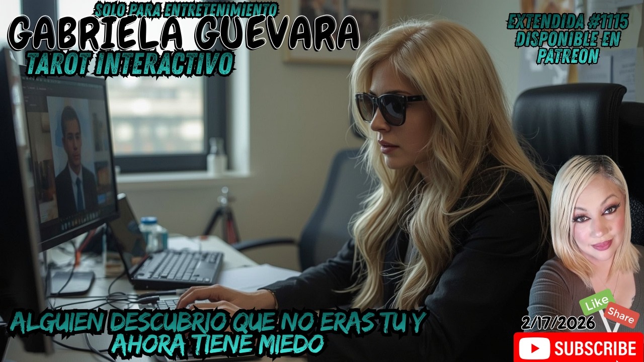 Alguien descubrio que no eras tu y ahora tiene miedo #tarot  EXTENDIDA #1115