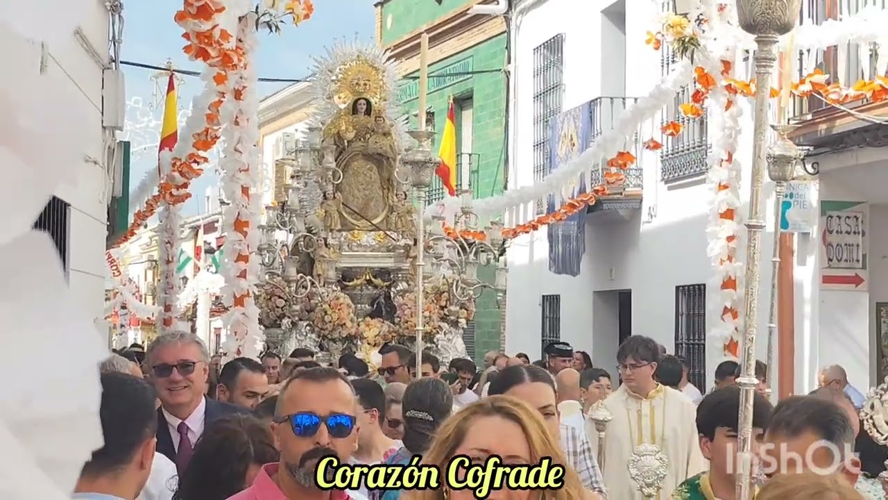 4K Salida Nuestra Señora de la Consolación, Corpus Cristi Carrión de los Céspedes (Sevilla) 2025