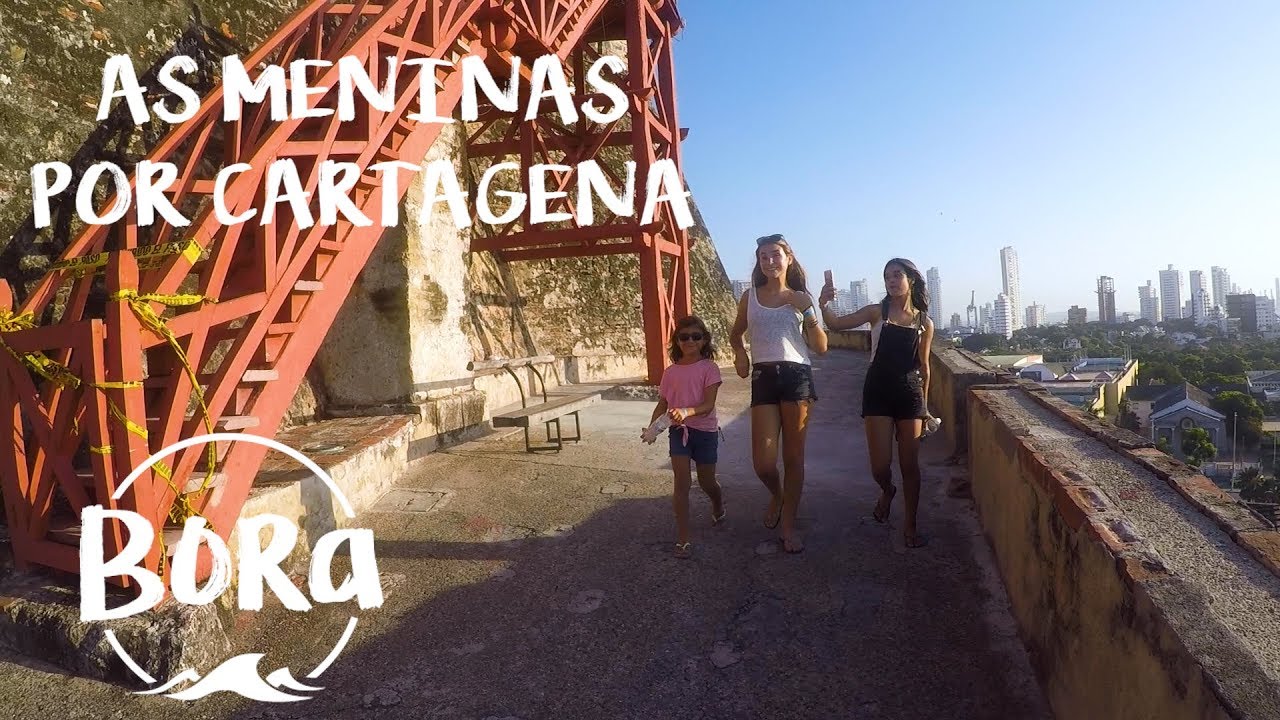 ⁣BORA #104 - AS MENINAS EM CARTAGENA! Enquanto eu trabalho, elas passeiam (English/Spanish CC)