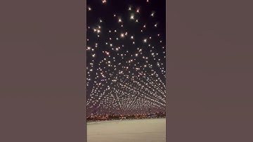 2,200 drones take off