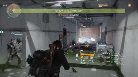 The Division 1.8.3 - 4 Firecrest Destroys Resistance PvE