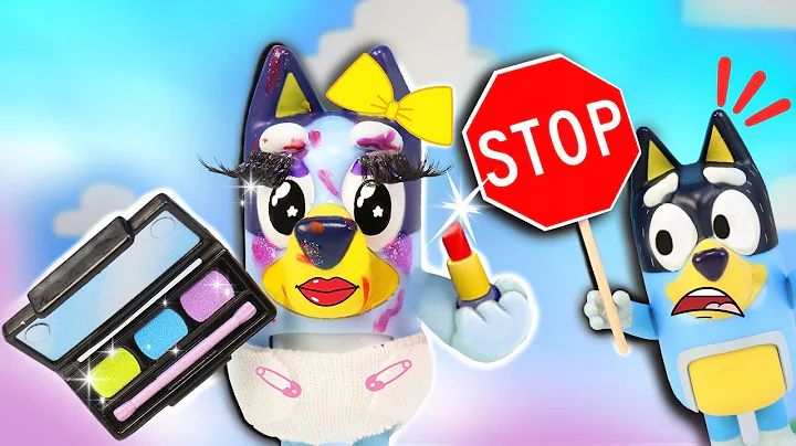 Baby Bluey Don't Touch That | Safety Rules for Kids & Other Stories | Pretend Play with Bluey Toys