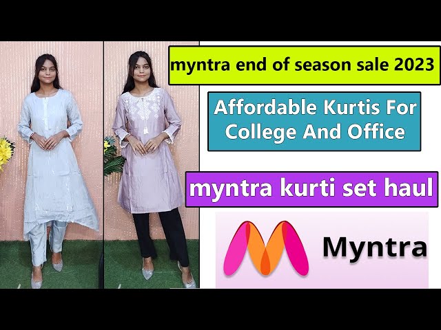 Myntra - Guess how many Kurtas have been bought so far in... | Facebook