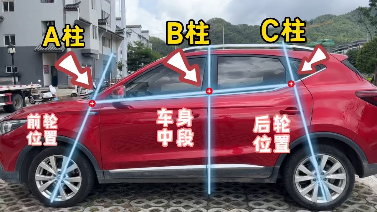 记住汽车A柱B柱C柱，6个隐藏技巧，快速提升车感避免刮蹭 - YouTube