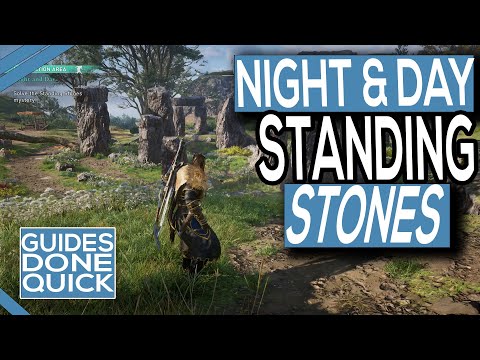 AC Valhalla Night & Day Solve Standing Stones Mystery