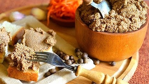 Печеночный паштет. Самый простейший рецепт приготовления паштета из куриной печени - дешево!